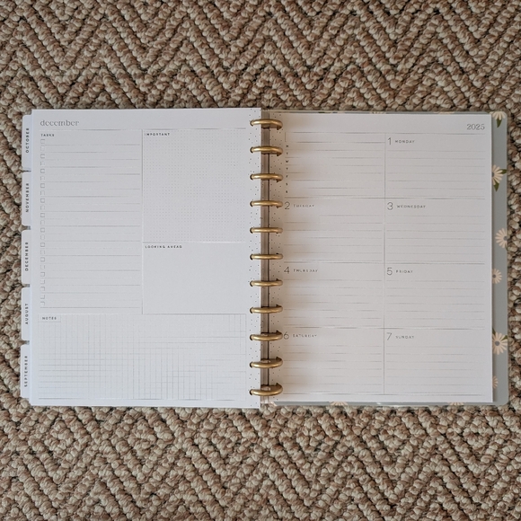 Happy Planner Spring Market Big Dashboard Planner - Picture 9 of 9